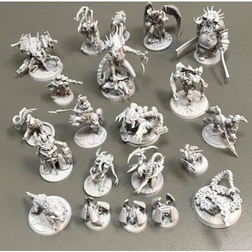 Nemesis Alien King Heroes Monsters Board Game Miniatures Lords of Hellas Tainted Grail Role Playing Figures Wars Game Model Toy