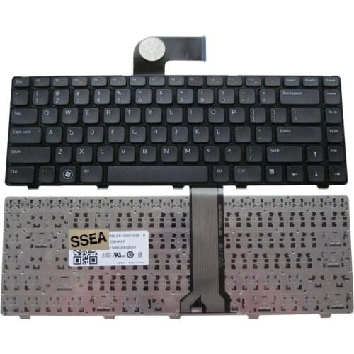 SSEA New US Keyboard For Dell Inspiron M5040 M5050 N4110 N5040 N5050 Keyboard X38K3 T5M02 65JY3 AER01U00010 NSK-DX0SQ 01