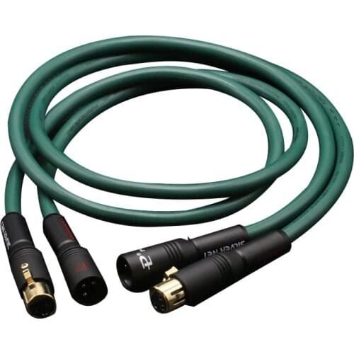 FA220 Gold Plated PCOCC Single Crystal Copper XLR Balanced Audio Cable