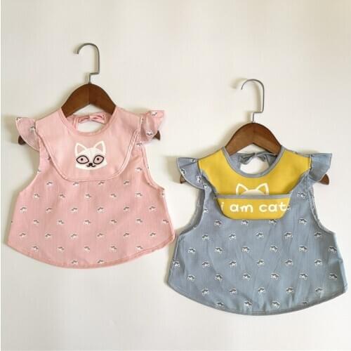 Adjustable Baby Bibs EVA Waterproof Lunch Feeding Bibs Baby Cartoon Feeding Cloth Children Baby Apro Baby Bib Baby Girl Stuff