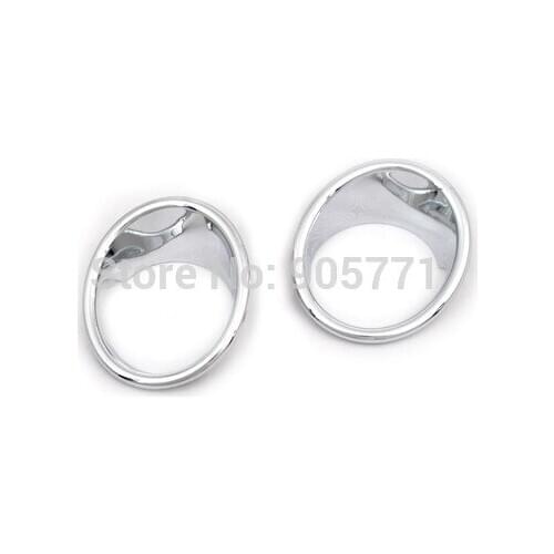 High Quality Chrome Front Fog Light Cover for BMW X5 F15 2014 Up free shipping