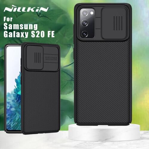 NILLKIN Camera Protection Case for Samsung Galaxy S20 FE case Slide Protect Cover CamShield Back cover Global Version cases
