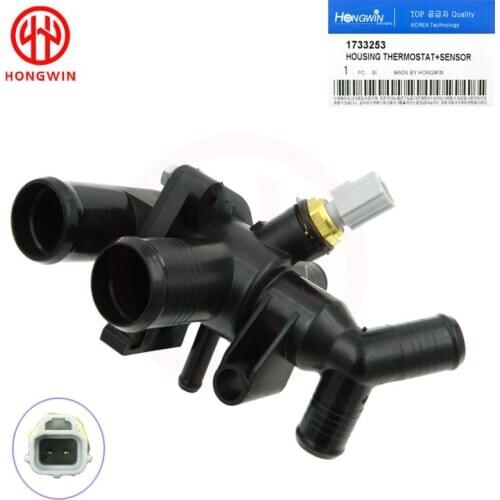 1731782 1733253 Engine Thermostat Housing Coolant Water Flange For FFord Ranger 2.2 Tdcl Transit MK7 MK8 2.2 RWD BK3Q-8A586-AB