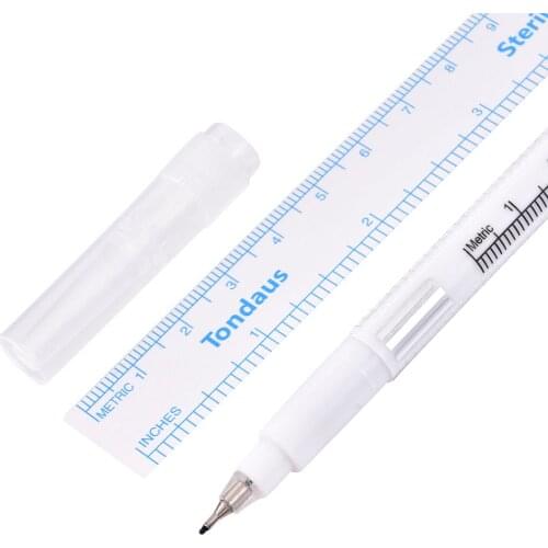 2/5 Pcs/Sets Beauty Waterproof Skin Positioning Marker for Tattoo Eyelash Extension Fixed Point Marker Pen Eyelash Grafting Tool