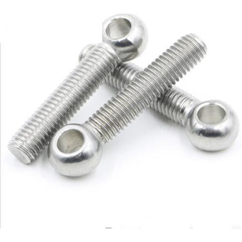 2pcs M14 stainless steel fixed ring closed joint screws home decoration bolts 60mm-80mm length
