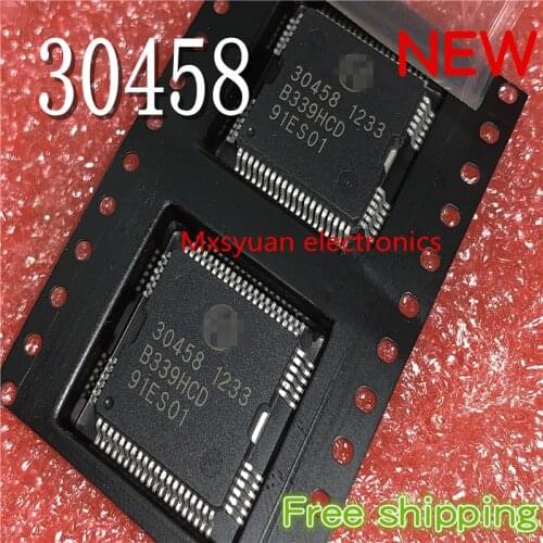 5pcs~20pcs/LOT New original 30458 HQFP64 Main relay control driver chip of diesel engine computer board