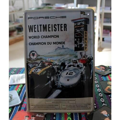 50pcs/lot Metal Sign shabby chic Vintage Metal signs home decor House Office Restaurant Bar Metal tin signs art M-12 20*30 CM Fr