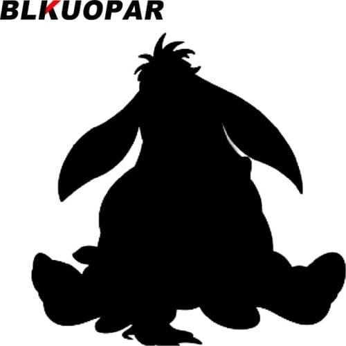 BLKUOPAR for Donkey Car Stickers Fashionable Simple Decal Car Accessories Sunscreen Scratch-Proof Laptop Windows Decor