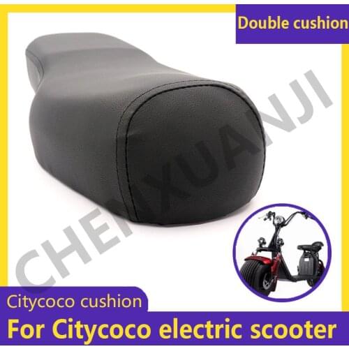 Large Seat Cushion for Citycoco Electric Scooter Double Cushion Suitable High-quality waterproof and wear-resistant