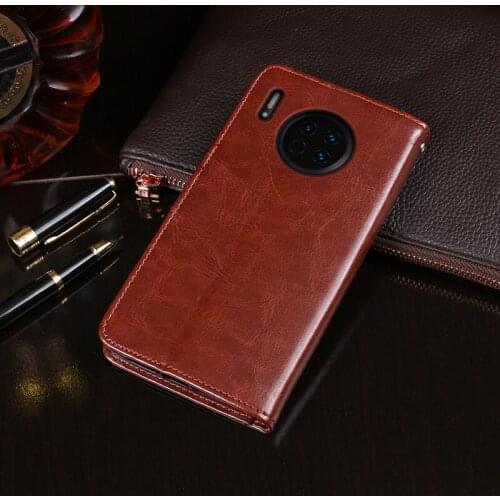 Huawei Mate 30 Case 6.62" Magnetic Flip Crazy Horse Pattern Leather Case For Huawei Mate 30 5G Case AN00 Wallet Cover