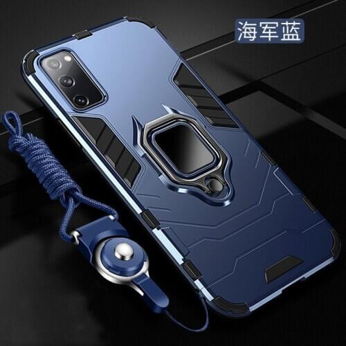 For Samsung Galaxy A02S A12 A32 A42 A52 A72 Case Hard PC With Stand Ring Armor protective Back Cover Case for Samsung M51 M31S