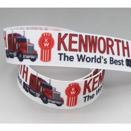 DHK 50yards Car Printed Grosgrain Ribbon Accessory Hairbow Headwear Decoration DIY OEM Wholesale S1547