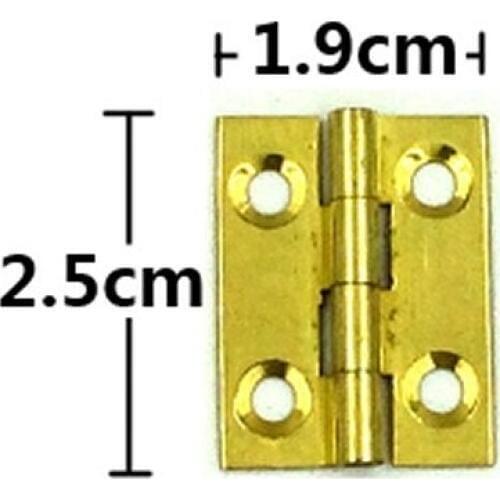 Hardware accessories Brass hinge roll leather concealed hinge Chinese antique furniture accessories