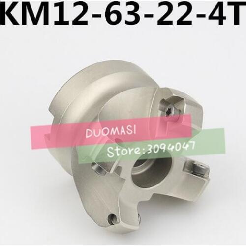 KM12 63-22-4T 45 Degree Shoulder Face Mill Head CNC Milling Cutter,milling cutter tools,carbide Insert SEHT1204