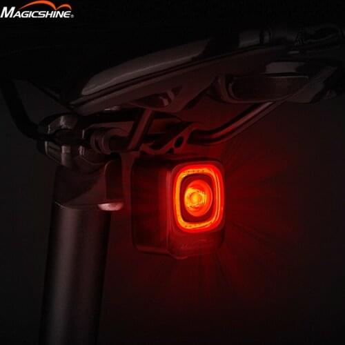 Magicshine Bicycle Smart Auto Brake Sensing Light SEEMEE 200 IPx6 Waterproof LED Charging Bike Rear Light Cycling Taillight