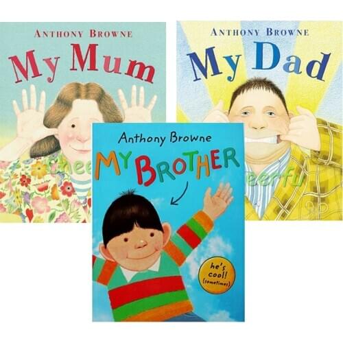My Dad and My Mum ANTHONY BROWNE English Picture Books For Children Toys Learning Educational Kids Card Books