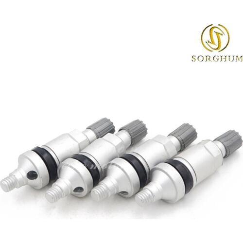 4PCS New TPMS Tire Valves Alloy Tubeless Valve Tire Pressure Monitoring System Sensor Stem For Buick / New Regal