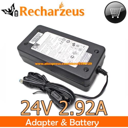 Genuine FSP Zebra FSP07-RDB 808099-001 24V 2.92A 70W Ac Adapter For Zebra GK420T Barcode Printer P110I CARD PRINTER GK420D GK20D