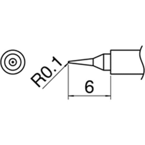 KNOKOO T30-I Soldering IronTips for FM2032 Handpiece and FM203/206/FX-951 Soldering Station