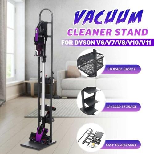 For Dyson V6 V7 V8 V10 V11 Cordless Vacuum Cleaner Stand Vacuum Storage Vacuum Bracket Organizer Vacuum Stand Floor Rack Tools