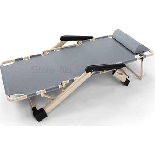 Recliner folding lunch break summer cool beach chair lazy leisure home backrest lunch chair