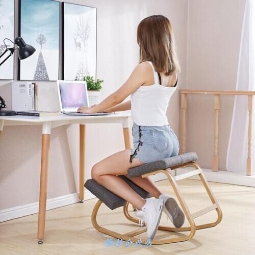 Kneeling Posture Corrective Chair Ergonomics Hunchback-proof Riding Chair Dormitory Learning Artifact Children Kneeling Chair