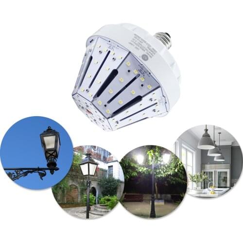 LED Corn Bulb Garage Light for Street Lamp Post Top E26 E27 20W to 60W Cob Bright Saving for Lantern Warehouse Canopy Park