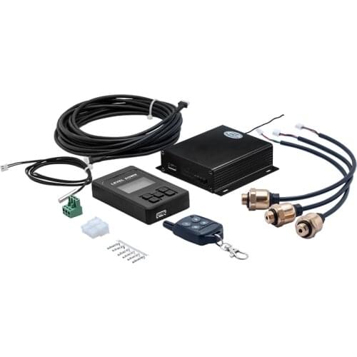 Universal Auto Air ride suspension Electronic control system with pressure sensor Support bluetooth remote and wire control