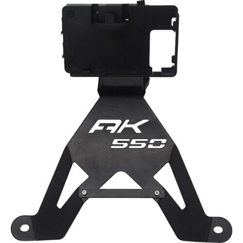 Universal Motorcycle Navigation Bracket GPS Plate Holder Phone Charging Holder for KYMCO AK550