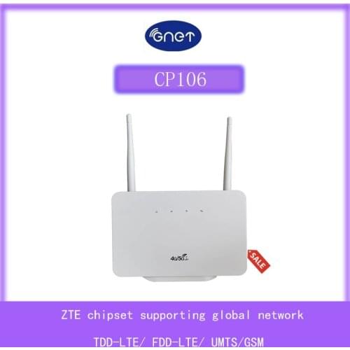 4G Cpe Wifi Router CP106 4G Lte Cat4 150Mbps Wireless With Rj45 Wan Lan 4G Router Pk B593 B315