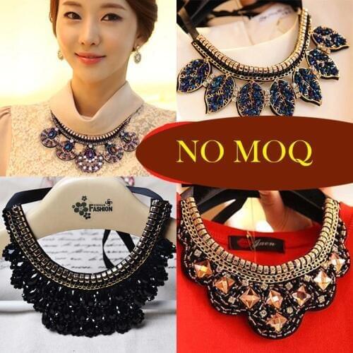 2017 Fashion Collar Flower Power choker Vintage Bohemian Long Necklace Women Maxi big bead fine Jewelry charms collier femme