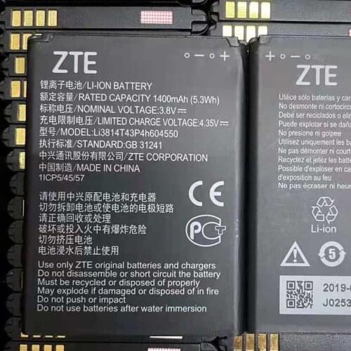 3.8V 1400mAh Li3814T43P4h604550 For ZTE Blade L130 Battery