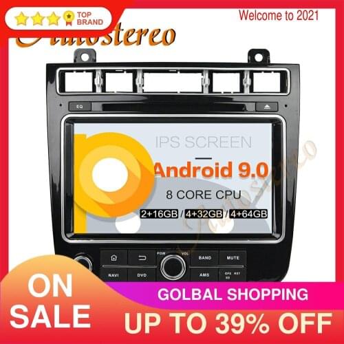 Android 9.0 Octa Core Car DVD Player Multimedia Player GPS Navigation For VW TOUAREG 2010-2017 Auto Radio Stereo Head Unit DSP