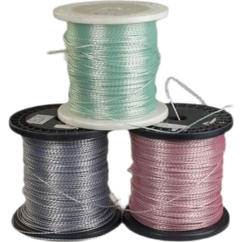 Audiophile Valhalla Top-rated 7N Copper Pure Silver DIY Bulk Audio Power Cable RCA Speaker Line