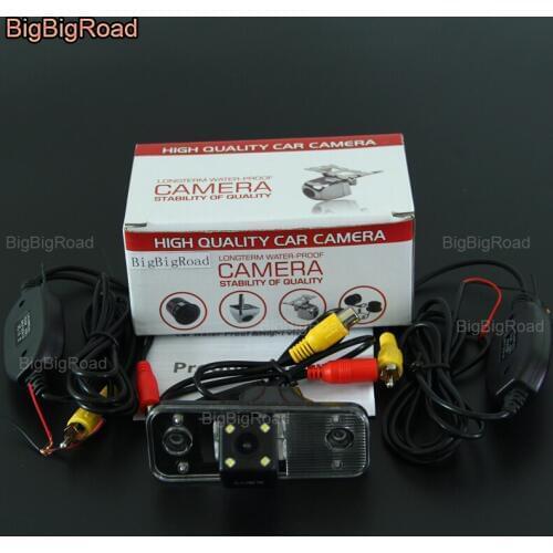 BigBigRoad For Hyundai new Santafe Santa Fe / Azera / IX45 Wireless Camera Car Rear View Reverse Camera Night Vision
