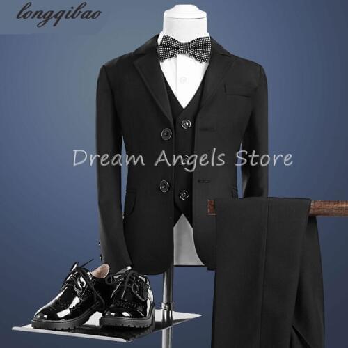 Children little boy suit boy suit jacket flower girl dress casual spring and summer show big boy suit kids clothes