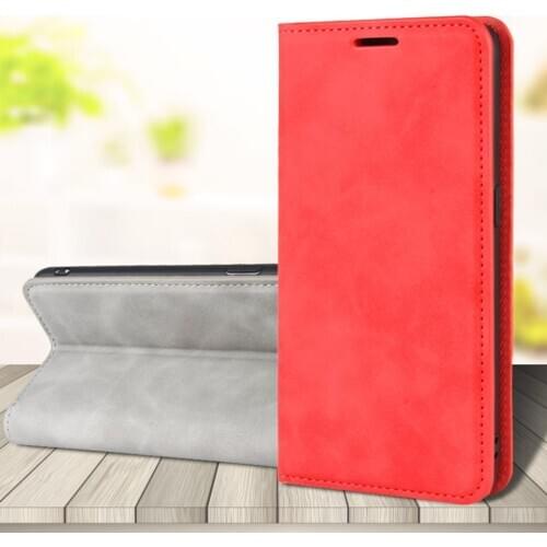 For Xiaomi Redmi 9 Prime 9A 9C Advanced Comfortable feel Leather Case Magnetic Wallet Card Holder Stand Flip Mobile Phone Cover