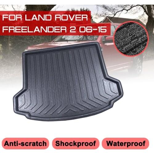 Carpet Car Floor Mat For Land Rover Freelander 2 2006 2007 2008-2015 Rear Trunk Anti-mud Cover