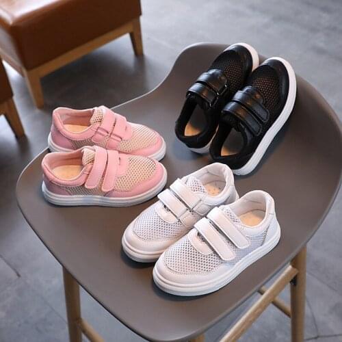 Children Shoes Mesh Kids Boys Girls Sneakers Breathable Comfortable Casual Skate Shoes Soft Bottom for Summer Spring SP129