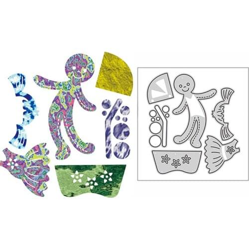 New Baby Carriage Girl Craft Embossing Mold 2021 Metal Cutting Dies for DIY Decorative Scrapbooking Album Card Making No Stamps