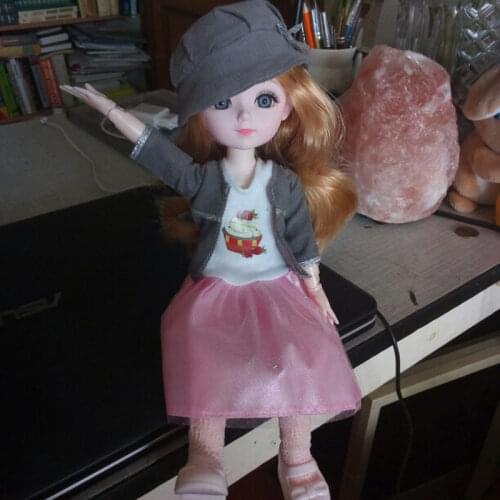 Bjd doll clothes 1/6 lolita ,modern ,school uniforms ,casual clothes for 30cm doll DIY Princess Girl Dolls Makeup Dress Up