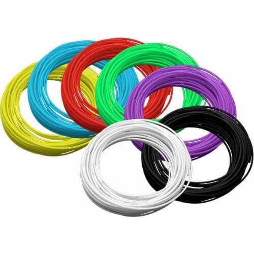 3D printer consumables TPU 1.75 flexible elastomer soft material soft rubber wire 10m