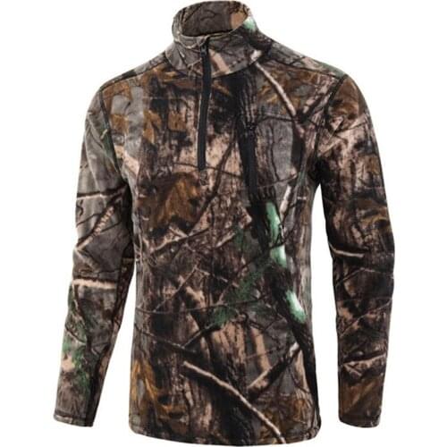 2021 Outdoor Fleece Thermal Jackets Military Camouflage Tactical Hiking Sportwear Outerwear Windproof Camping Hunting Clothing