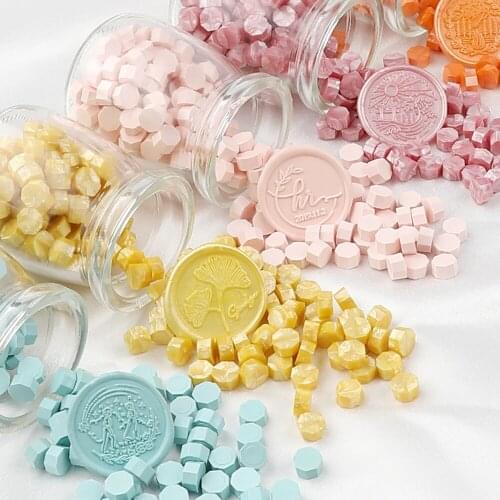 Fire Lacquer Wax Seal Matching Lacquer Wax Particles Sealing Wax Bottled Literature Art Hand Account Envelope Invitation Sealing