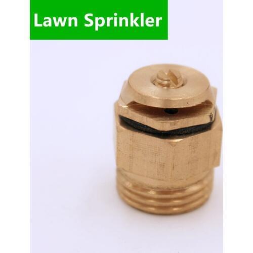 10pcs/pack 1/2"(dn15)Brass Misting Sprinkler For Garden And Lawn Irrigation Fittings 180Degree R108
