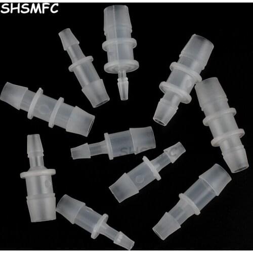 3-200Pcs 9.5~12.7mm To 3.9~9.5mm PP Pagoda Reducing Direct Connectors Drip Irrigation Aquarium Fish Tank Air Pump Aerator Joints