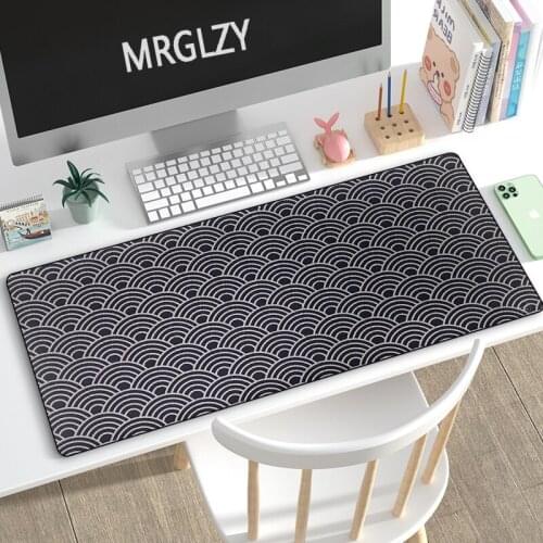 40*90CM Great Wave Art XXL Large Mouse Pad Natural Rubber Carpet PC Computer Gaming Accessories Mousepads Desk Mat for CS GO LOL