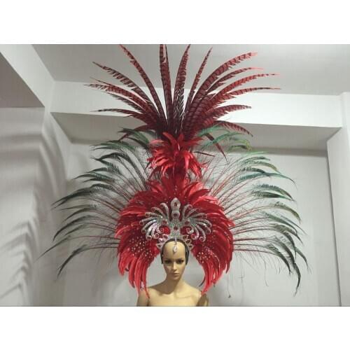 Brazil Rio Spanish Cuba Santiago Havana Venice Dionysia carnival Float Mask dress masque ball costume samba plumage plume Headd