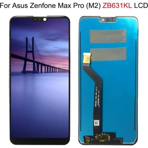 6.26'' New For Asus Zenfone Max Pro ( M2 ) ZB630KL / ZB631KL Full LCD DIsplay + Touch Screen Digitizer Assembly 100% Tested