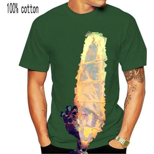 Crazy Art Windsurfer Tshirt Men 100% Cotton Women Tshirts Harajuku Oversize S-5xl
